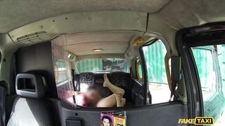 Fake Taxi - Bitchy Brunette Can't Pay for Ride - 09/18/2014