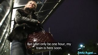 Public Agent - Stranded Babe Takes A Ride Home On Stranger's Dick - 12/11/2012