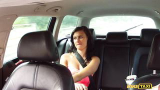 Fake Taxi - Horny Brunette Happily Fucks And Sucks For A Free Taxi Ride - 09/12/2013