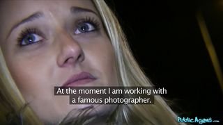 Public Agent - Blonde Babe Takes A Mouthful Of Stranger's Cum - 01/17/2014