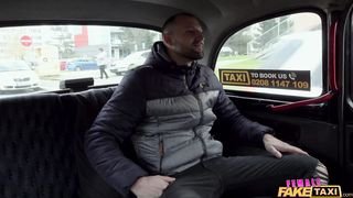 Female Fake Taxi - Big boobs relieve his stress - 01/06/2020