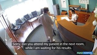 Fake Hospital - Lady sucks cock to save on medical bills - 11/17/2014