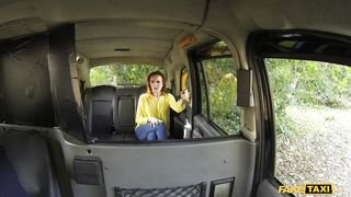 Fake Taxi - Redhead Student's Having a Bad Day - 11/03/2014