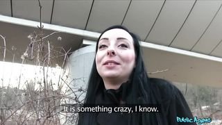 Public Agent - Rock chick gets fucked outside in public place - 04/13/2015