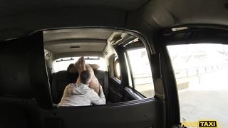 Fake Taxi - Tattooed vixen gets pussy licked in taxi - 03/29/2015