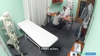 Fake Hospital - Sexy patient wants check up for her pussy - 03/24/2015