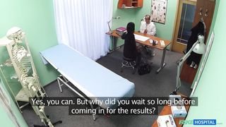 Fake Hospital - Doctor makes sure patient is well checked over - 02/17/2015