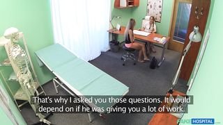 Fake Hospital - Naughty nurse gets her pussy licked by blonde bombshell - 08/25/2015