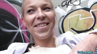 Public Agent - Blonde with big boobs has outdoor sex in public - 07/10/2015