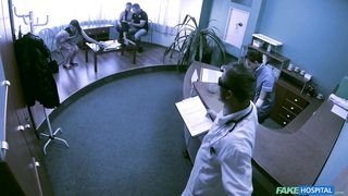 Fake Hospital - Tight pussy makes doctor cum twice - 12/04/2015