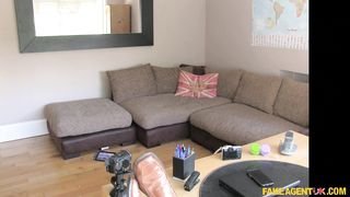 Fake Agent UK - Naughty petite Brit has hot sex on casting couch - 11/08/2015
