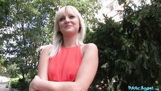 Public Agent - Slim blonde with perfect tits fucks a stranger - 09/18/2015