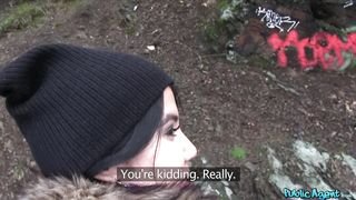 public agent emo chick has sex in the woods - 01.29.2016