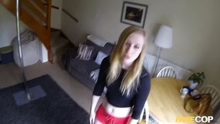 Fake Cop - Pole Dance Slut Fucks Uniformed Cop - 06/20/2016