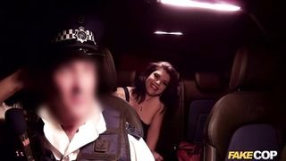 Fake Cop - Cute Trespasser Rides Policemans Cock - 12/26/2016