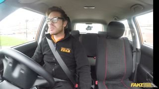 Fake Driving School - Squirting Orgasmic MILF Creampie - 06/09/2017