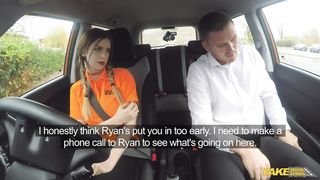 Fake Driving School - Busty Young Learner Needs A Pass - 04/18/2017