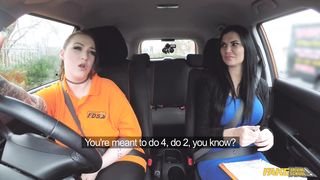 Fake Driving School - Busty Ex-con Eats Examiners Pussy - 07/28/2017