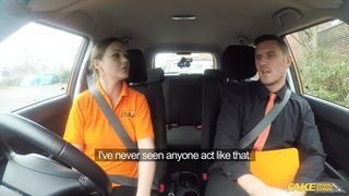 Fake Driving School - Backseat blowjobs and deep creampie - 11/21/2017