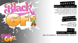 Black GFs - Sexy In Sweats - 08/12/2014