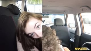 Fake Driving School - Spanish kitty cat rides cock - 09/03/2018