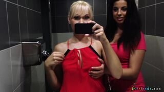 Girlfriends - A Steamy Lesbian Shower After A Day of Shopping - 09/30/2014