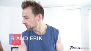 Fitness Rooms - Curvy ebony UK babe fucks salesman - 10/08/2018