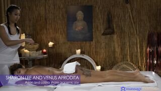 Massage Rooms - Asian and Latina share orgasmic joy - 02/20/2019