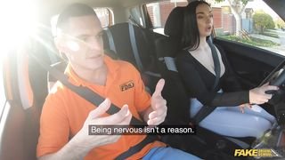 Fake Driving School - Instructor Cheats with Hot Student - 03/03/2021