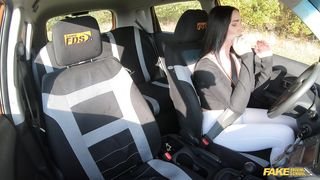 Fake Driving School - Instructor Cheats with Hot Student - 03/03/2021