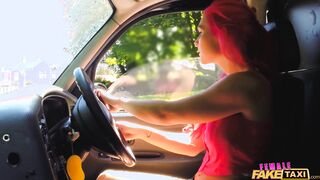 Female Fake Taxi - Lesbian Finger Fucks TV Babe - 09/11/2016