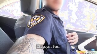 Fake Cop - Spanish Slut Fucks Cop for Gasoline Trip - 09/19/2016