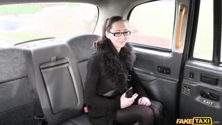 Fake Taxi - Big Tits, Tattoos, and Sexy Glasses - 10/02/2016