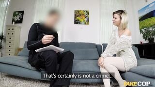 Fake Cop - Single MILF Seduces Policeman - 02/27/2017