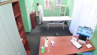 Fake Hospital - Kazakh Chick Busts Doctors Bollocks - 03/15/2017