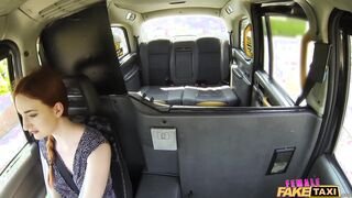 Female Fake Taxi - Redhead and milf have sexy taxi fun - 09/21/2017
