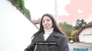 Public Agent - Petite house cleaner loves to suck - 01/30/2024