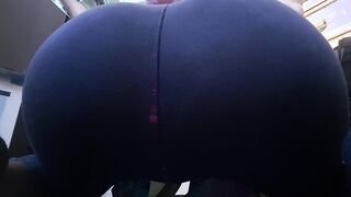 Bubblebumbutt - Showing my booty and riding - 11/03/2017