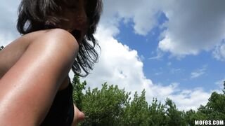 Public Pickups - Hungarian Hottie Pounded Outdoors - 08/18/2016