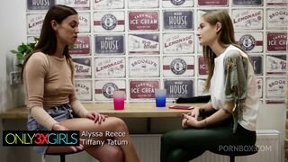 Only3X Girls - Alyssa Reece fingered to orgasm by Tiffany Tatum + interview - 03/09/2023