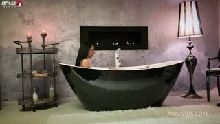 Only3x Network - Only3X Girls - Classy Shalina Devine romantic anal toying at the bathtub (1080) - 04/30/2020